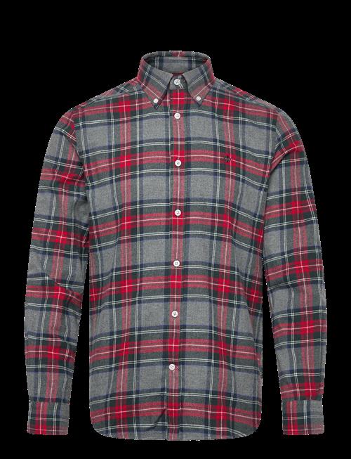 Morris | Flannel Tartan Shirt-Slim Fit | XS