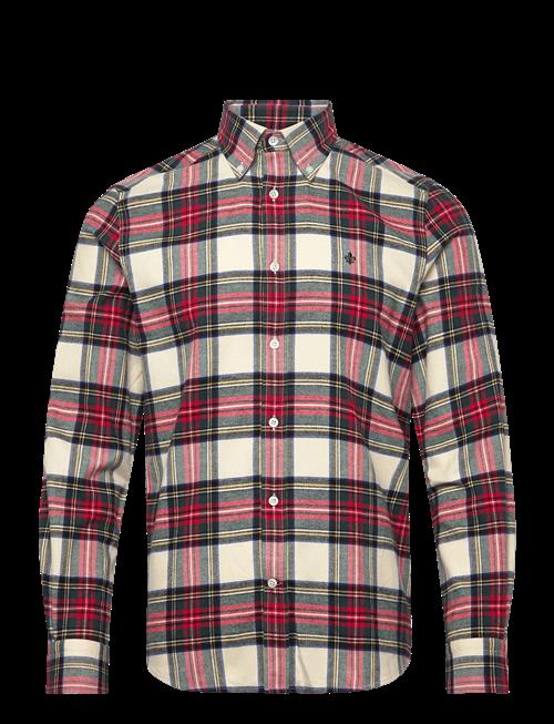 Morris | Flannel Tartan Shirt-Classic Fit | S