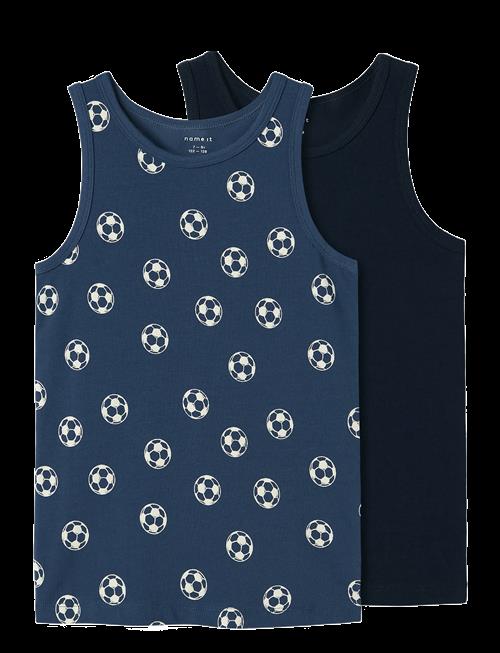 name it | Nkmtank Top 2P Dark Denim Football Noos | 86