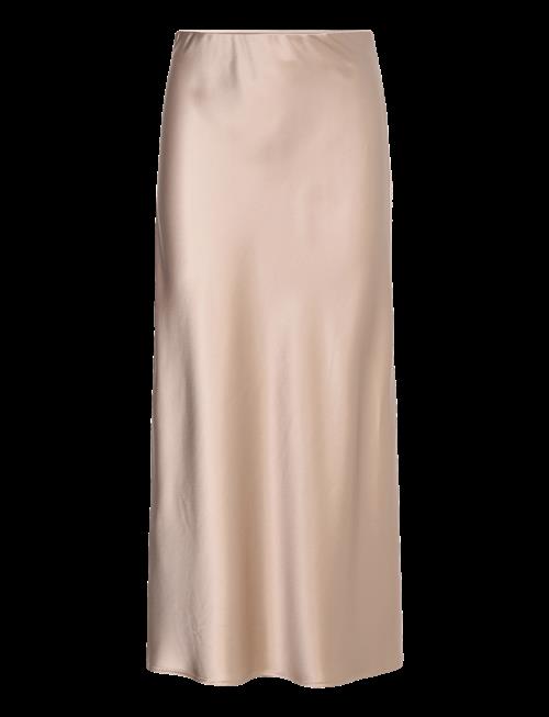 Malina | Aubree Satin Midi Skirt | XXL