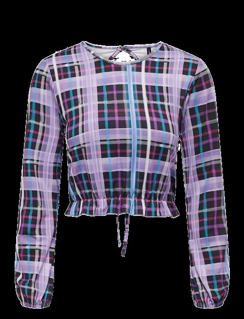 ONLY | Onlemilia L/S Open Back Frill Top Nn | XS
