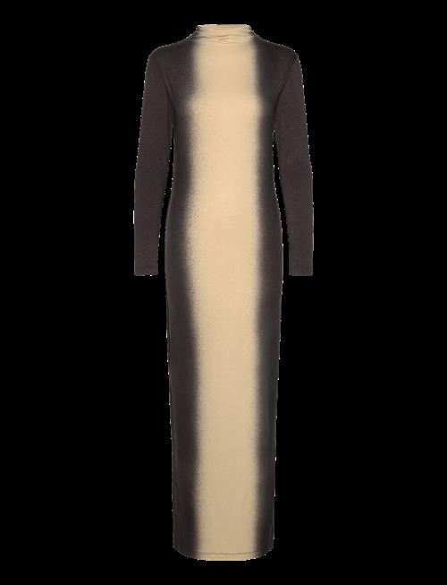 Rabens Saloner | Graffiti Long Jersey Dress - Lykka | XS
