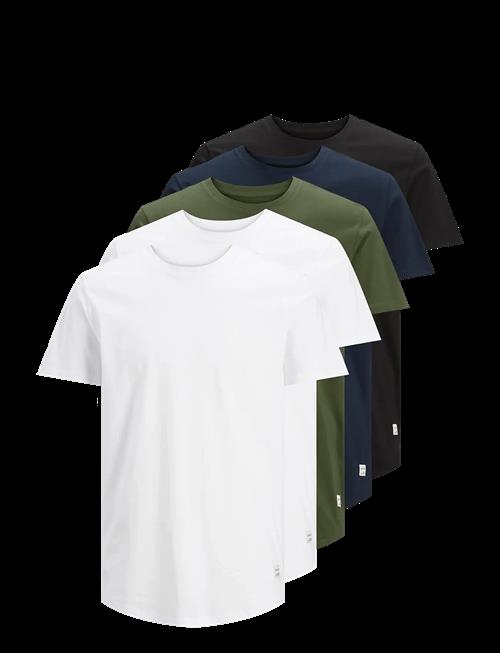 Jack & Jones | Jjenoa Tee Ss Crew Neck 5Pk Mp Noos | XXL