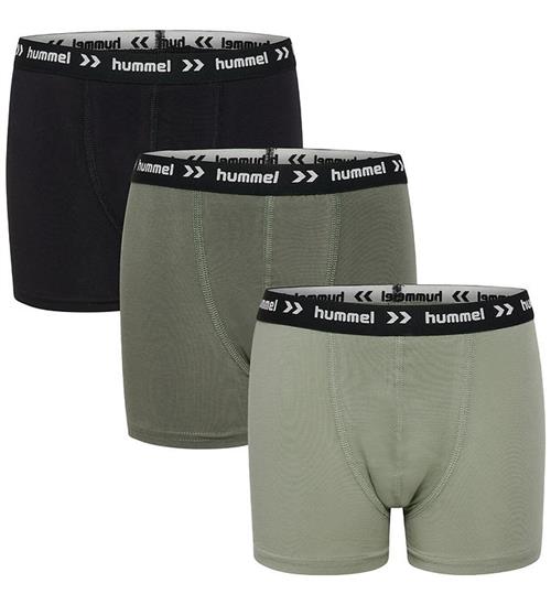 Hummel Boxershorts - hmlJR Nalle - 3-pak - Castor Gray
