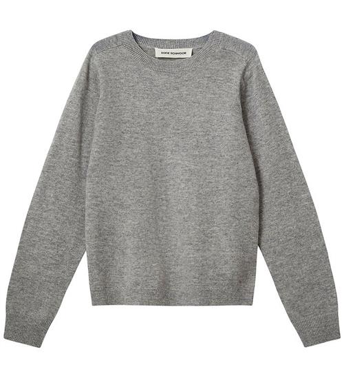 Sofie Schnoor Bluse - Strik - Deliasy - Grey Melange