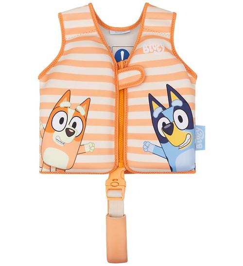 Swim Essentials Svømmevest - 19-30 kg - Orange Bluey