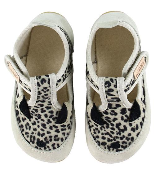 Living Kitzbühel Hjemmesko - Lotte Leopard - Beige