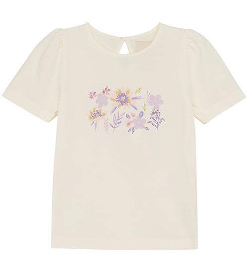 Creamie T-shirt - Orchid Petal m. Blomster