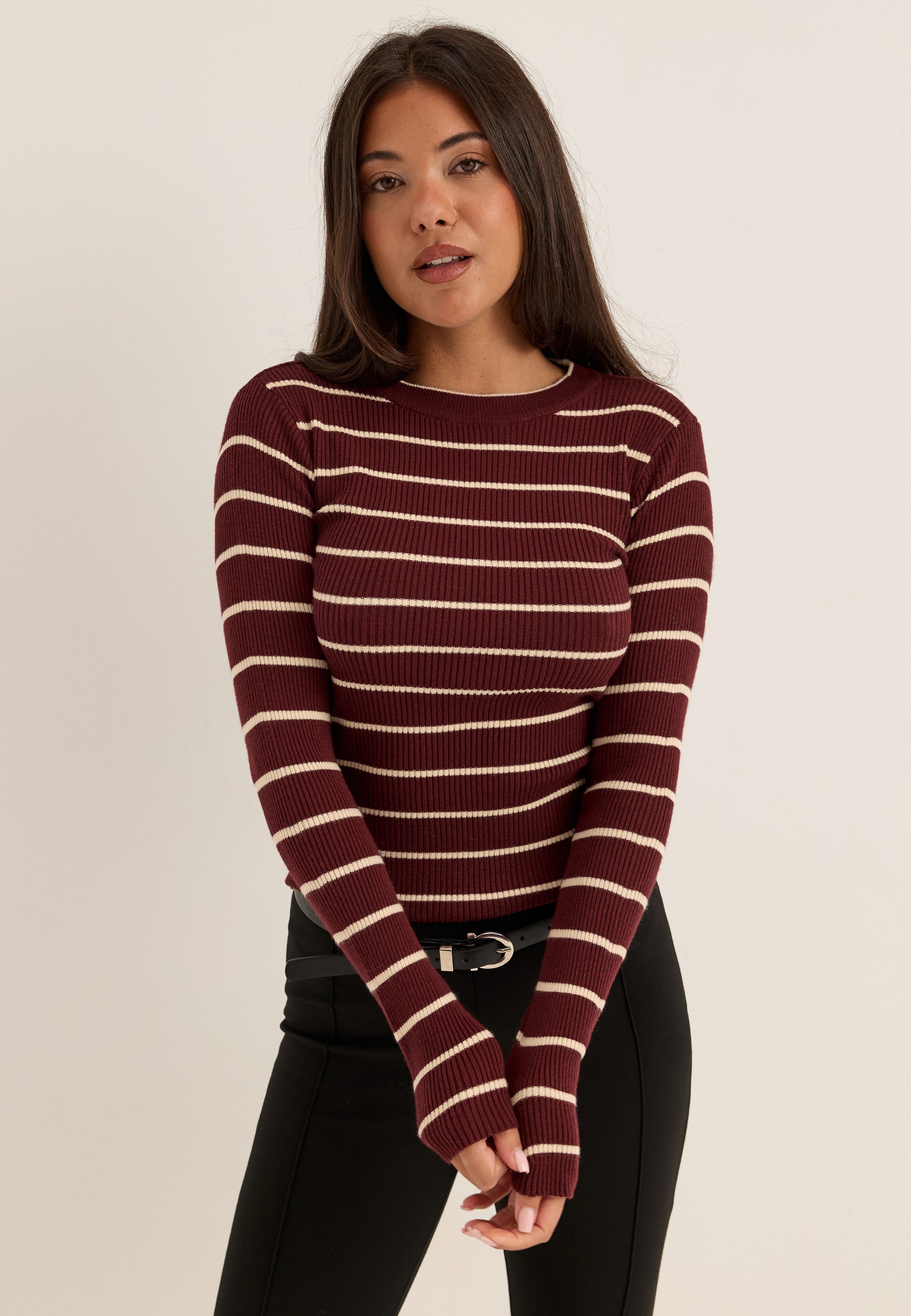 PIECES Pcmira New Ls O-neck Knit