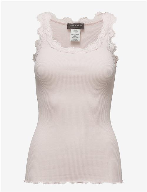 Rosemunde | Rwbabette Silk Sl U-Neck Long Lace Top | L