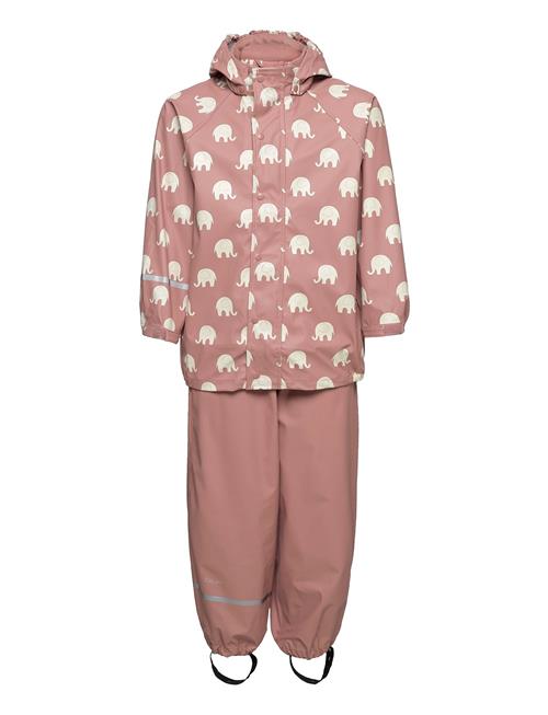 CeLaVi | Rainwear Set Elephant Aop - Pu | 110