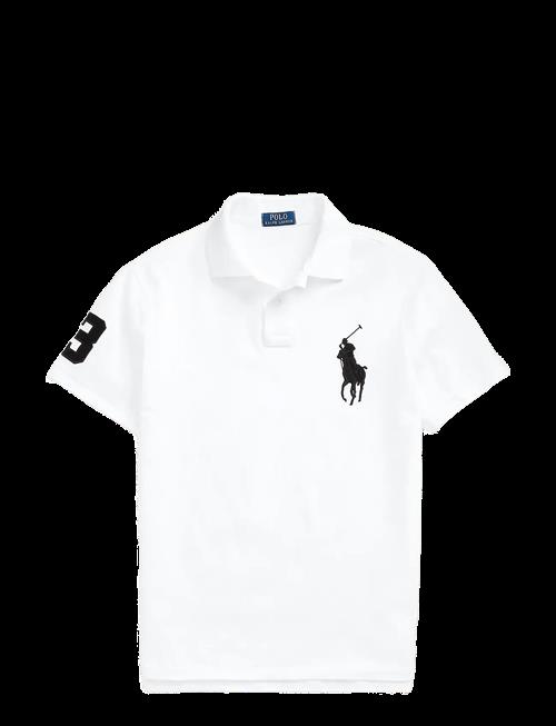 Polo Ralph Lauren | Custom Slim Fit Big Pony Mesh Polo Shirt | S