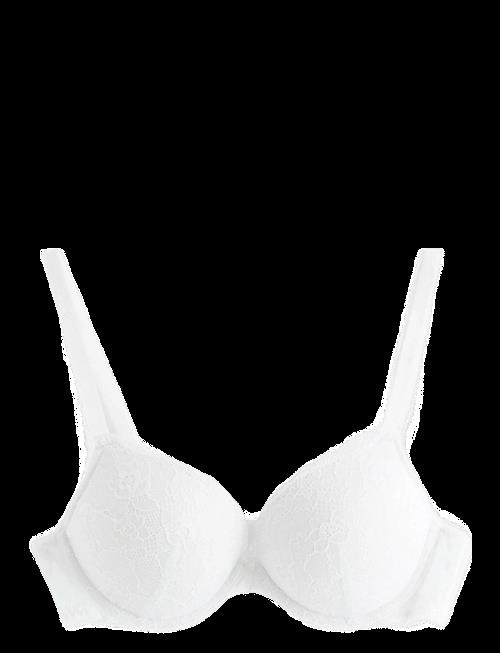 Lindex | Bra Linnea In Lace - White | A x 70
