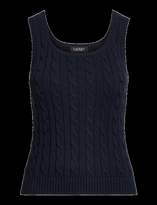 Lauren Ralph Lauren | Cable-Knit Sleeveless Sweater | S