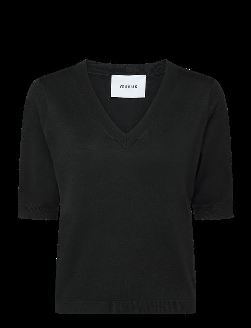 Minus | Milla V-Hals Strik T-Shirt | M