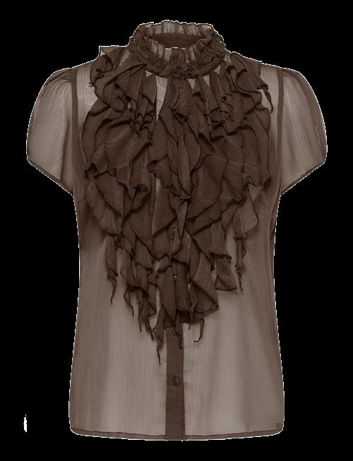 Saint Tropez | Liljasz Crinkle Ss Shirt | XS