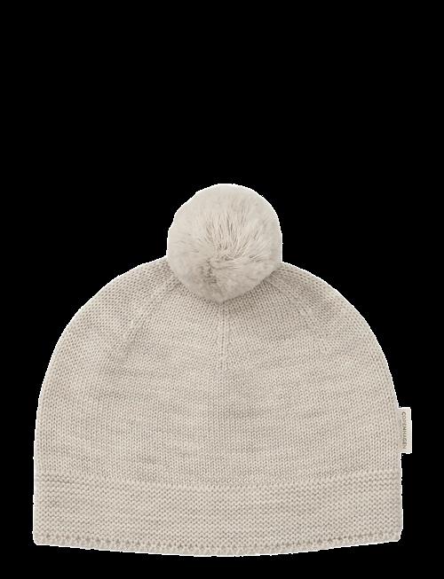 Copenhagen Colors | Knitted Beanie With Pompom | 48/50