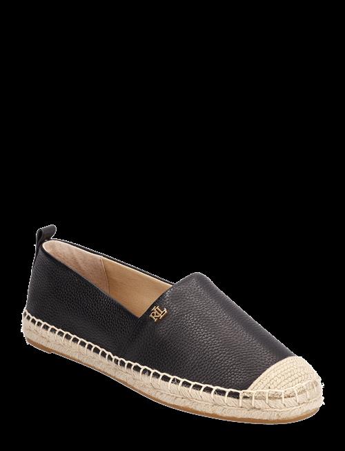 Lauren Ralph Lauren | Cameryn Iv Tumbled Leather Espadrille | 38
