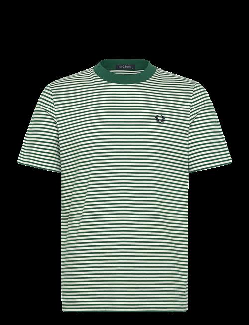 Fred Perry | Fine Stripe Heavy Weight Tee | L