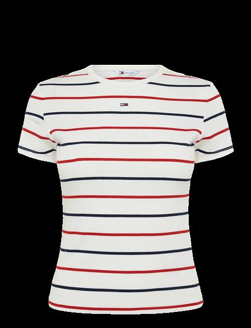 Tommy Jeans | Tjw Slim Essential Rib Ss Ext | S