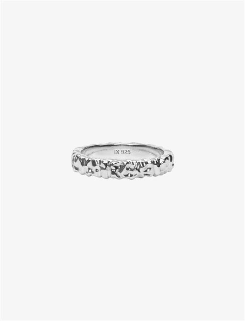 IX Studios | Ix Crunchy Class Ring Silver | 54