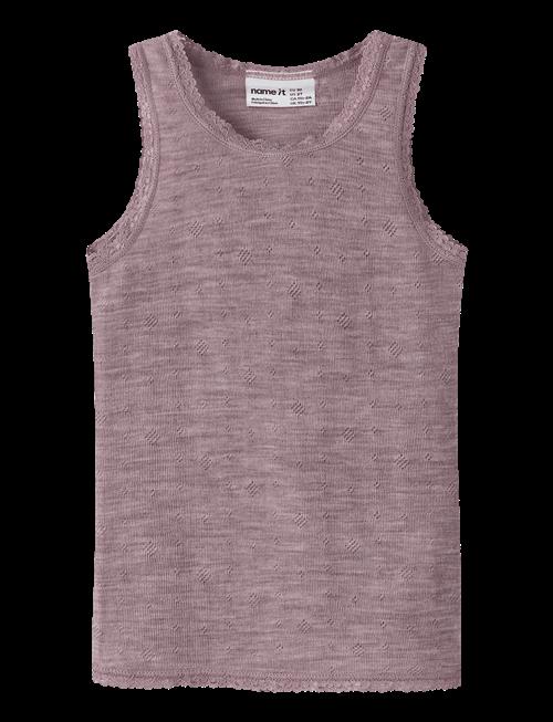 name it | Nmfwang Wool Needle Tank Top | 104