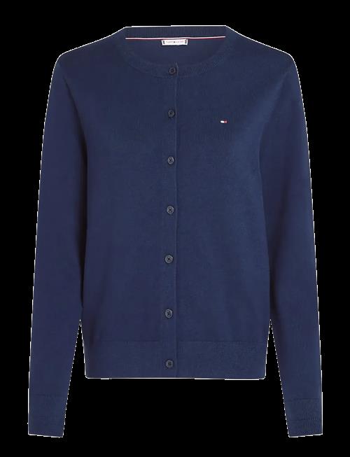 Tommy Hilfiger | Co Jersey Fine Gg C-Nk Ls Cardi | XL