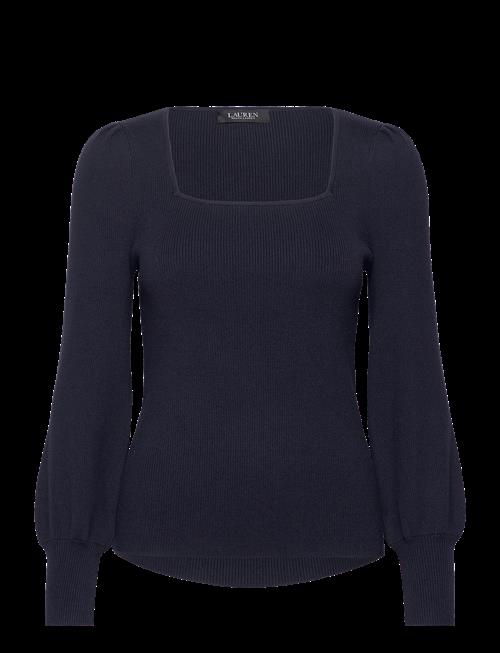 Lauren Ralph Lauren | Rib-Knit Puff-Sleeve Sweater | XL