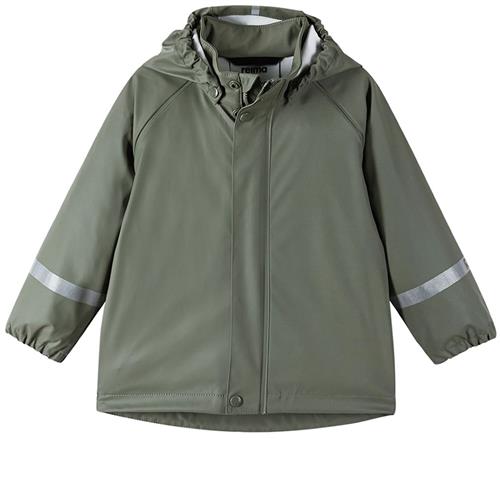 Reima Lampi Regnjakke Grågrøn Greyish Green 104 cm Rain Grøn  104 cm  Drenge, Piger
