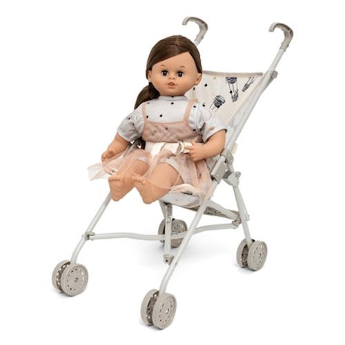 Skrållan Skrållan Dukkevogn Sulky Multi One Size-Multi  Beige  One Size 3+ Years Drenge, Piger