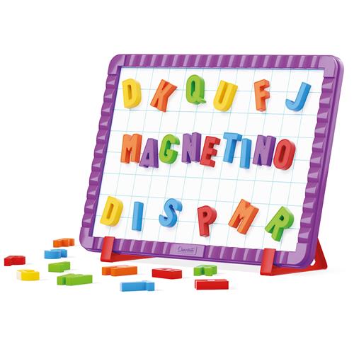 Quercetti Quercetti Magnetisk Tavle Med Bogstaver Multi One Size-Multi  Hvid  One Size 4+ Years Drenge, Piger
