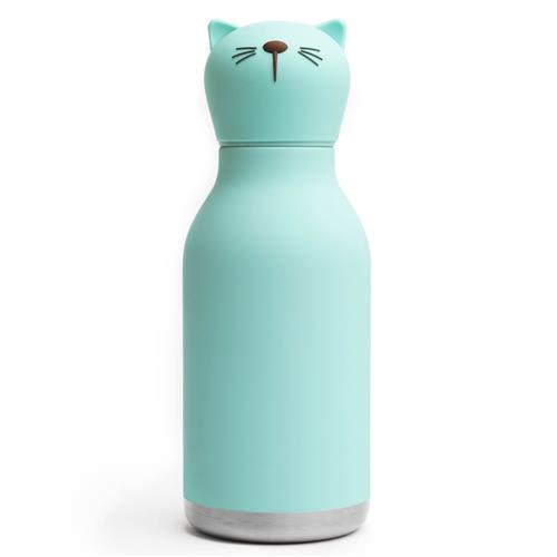 Asobu Bestie Cat Vandflaske Green  Blue-OS  Blå  One Size 3+ Years Drenge, Piger