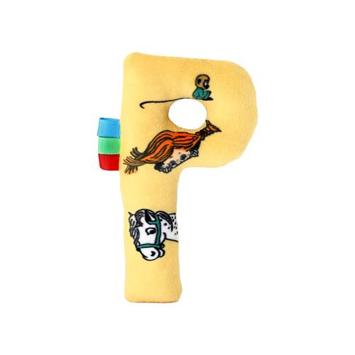 Micki Pippi Blød Rangle Yellow  Yellow-Onesize    One Size  Drenge, Piger