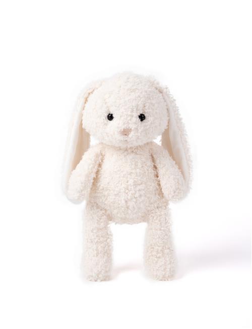 Teddykompaniet Retro Pals Bunny Big White  White One Size  Hvid  One Size  Drenge, Piger