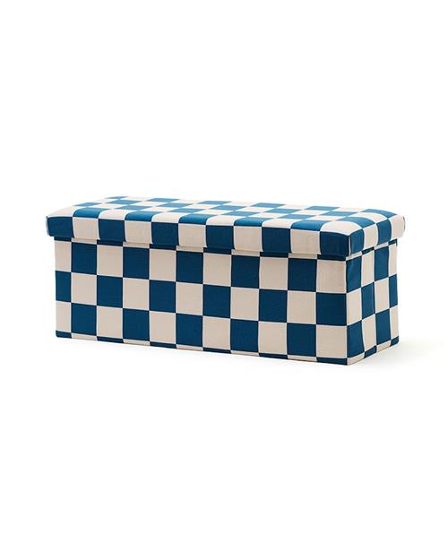 Kid's Concept Puf Med Opbevaring 80 Cm Teal  Teal-OS  Grøn  One Size  Drenge, Piger