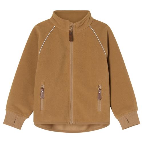 Kuling Livigno Vindfleecejakke Caramel  Caramel-92 cm  Brun  92 cm  Drenge, Piger