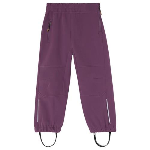 Kuling Landala Softshell Bukser Grape Purple  Grape Purple-110 cm  Lilla  110 cm  Drenge, Piger