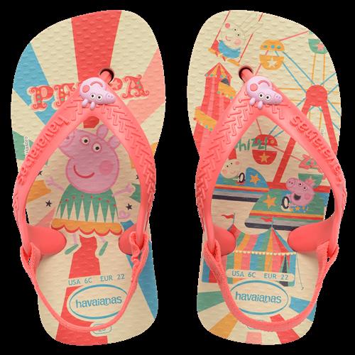 Havaianas Baby Peppa Pig Flip Flops Sandaler Buttercream Coral Buttercream Coral 20 EU  Gul  20  Piger