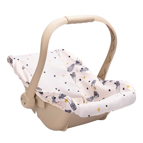 Skrållan Dukke-autostol White  White One Size  Hvid  One Size 3+ Years Drenge, Piger