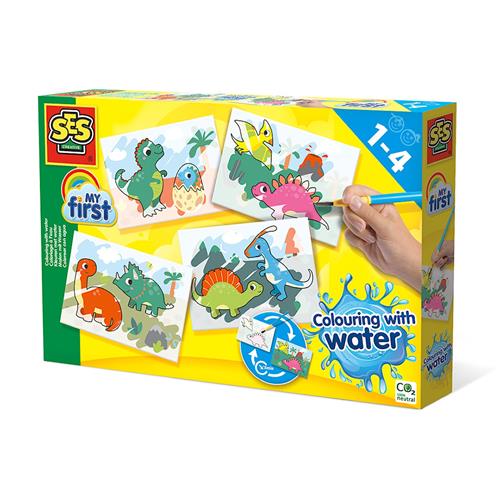 SES Creative Dinos   Yellow One Size  Gul  One Size 1+ Years Drenge, Piger
