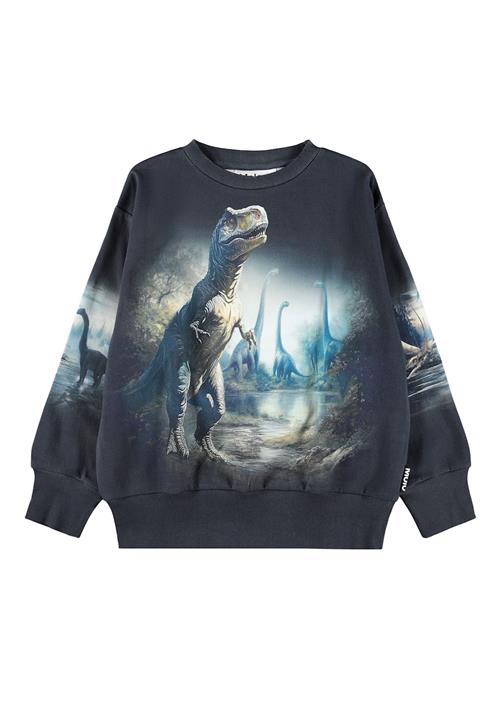 Molo Mattis Sweat Shirt Twilight Dinos Twilight Dinos 92 cm  Marineblå  92 cm  Drenge