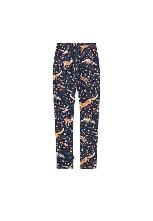 Molo GOTS Niki Leggings Windy Forest  Windy Forest 98 cm  Marineblå  98 cm  Piger