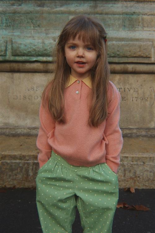 Konges Sløjd Basi Polo Mellow Rose  Mellow Rose-3Y  Lyserød  3 år  Piger