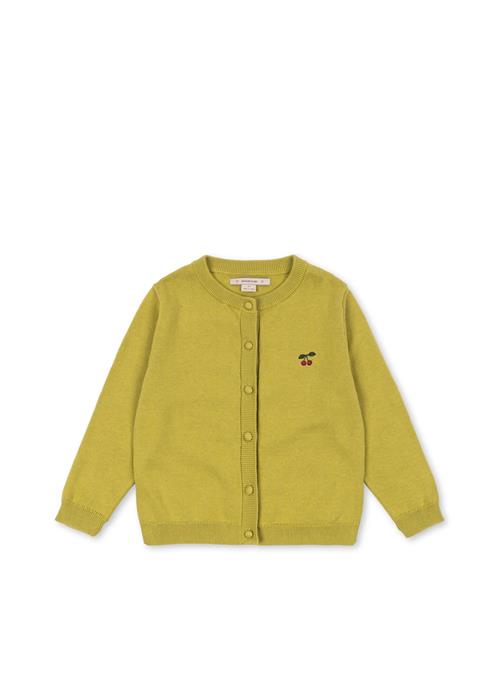 Konges Sløjd Cathy Cardigan Leek Green  Leek Green-6Y  Grøn  6 år  Drenge, Piger