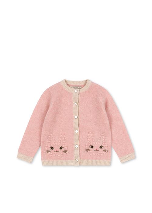 Konges Sløjd Kitty Cardigan Silver Pink  Silver Pink-4Y  Hvid  4 år  Piger