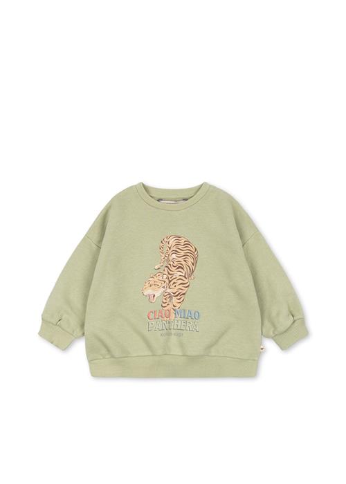 Konges Sløjd Lou Sweatshirt Sage  Sage-2Y  Grøn  2 år  Drenge