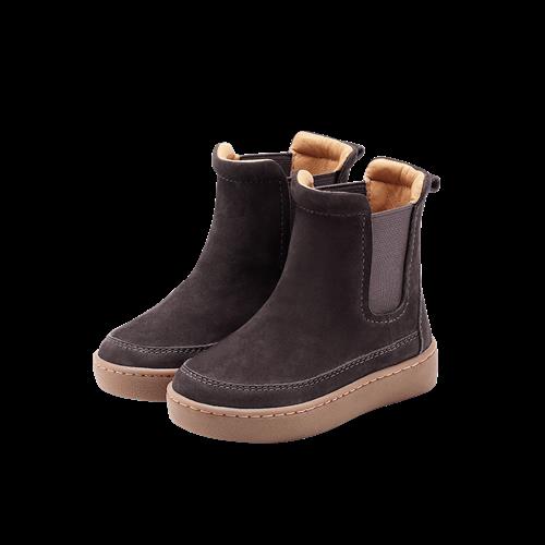 Donsje Amsterdam Ojeh Støvler Dark Brown Nubuck  Dark Brown Nubuck-27  Brun  27 EU  Piger