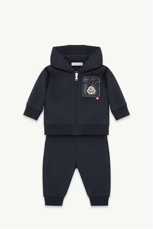 Moncler Sweatsuit Set Navy 100 cm  Marineblå  100 cm  Drenge