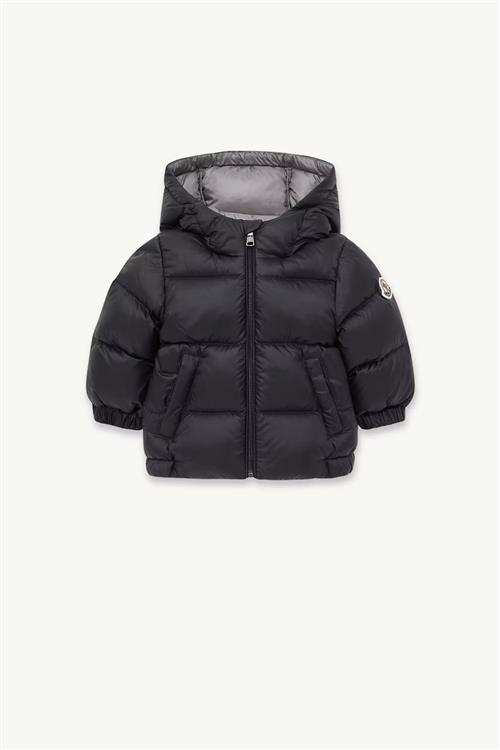 Moncler New Macaire Hooded Down Jacket Black 92 cm  Sort  92 cm  Drenge