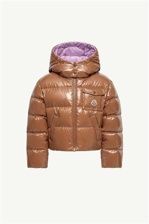 Moncler New Andro Dunjakke Dark Beige  Dark Beige 140 cm  Beige  140 cm  Piger